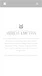 Mobile Screenshot of andreasknutsson.com